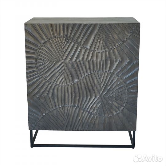 Комод деревянный серый для дома