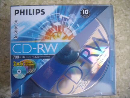 Диски philips CD-RW