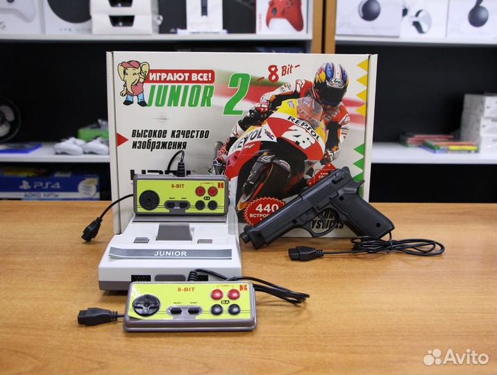 Приставка Junior 2 Classic hdmi+пистолет+440 игр