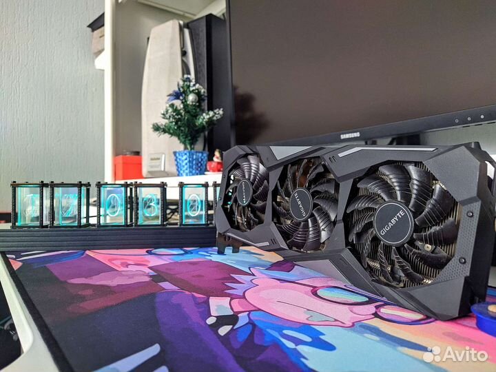 Видеокарта Gigabite RX5700 Gaming OC 8Gb