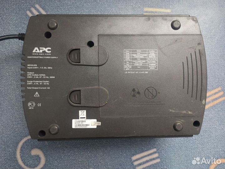 Ибп APC Back-UPS ES 525
