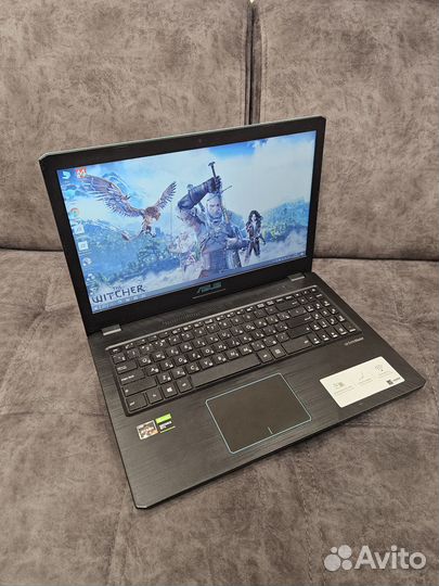 Игровой ноутбук ryzen7 8gb SSD 512 GTX1050 4Gb