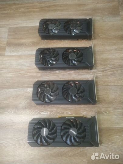 Palit nvidia GeForce P104-100 Mining 8Gb (4шт.)