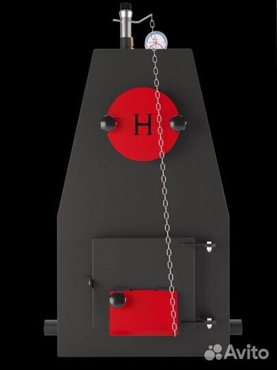 Твердотопливный котёл 8 квт