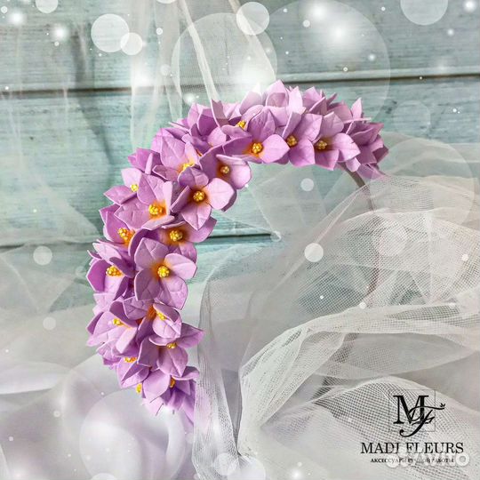 Ободок ручной работы