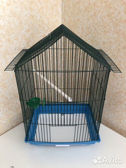 Клетка для попугая + аксессуары