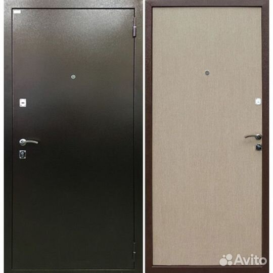 Дверь входная заводская дм-62