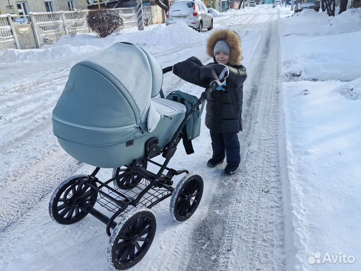 Коляска 2 в 1 indigo Porto Classic