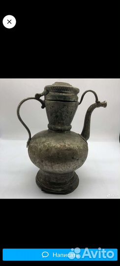 Кувшин латунь 19 век