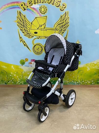 Коляска 2 в 1 dada paradize