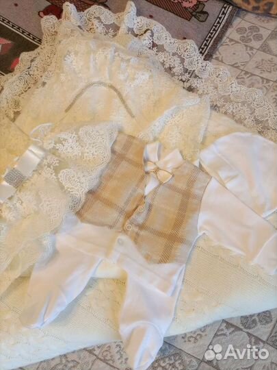 Конверт на выписку для мальчика осень