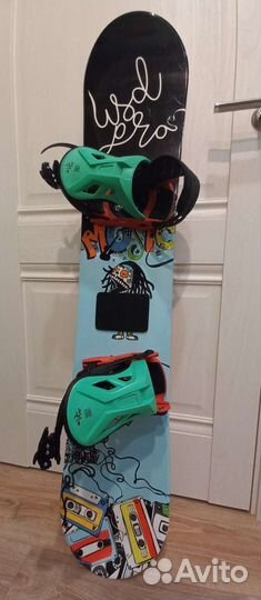 Комплект для сноуборда детский