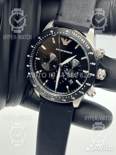 Часы Emporio Armani Mario Chronograph 43mm AR11243