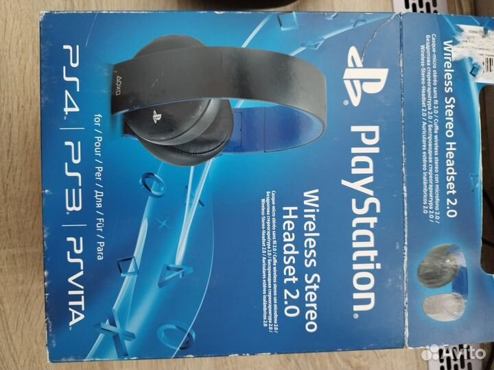 Беспроводные наушники sony PlayStation