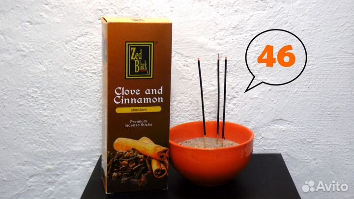 Благовония Гвоздика и Корица арома палочки