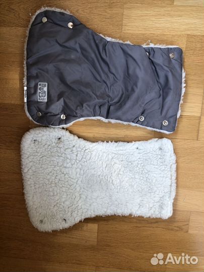Зимний конверт в коляску с варюшками