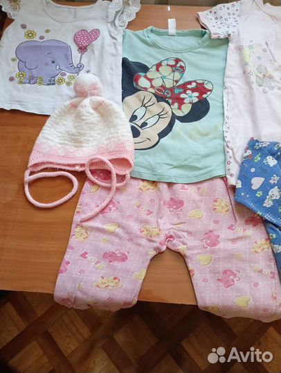 Вещи для девочки до года бесплатно