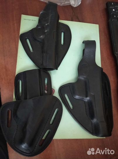 Кобуры поясные апс, тт, пм кожаные