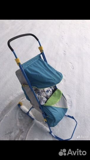 Коляска санки