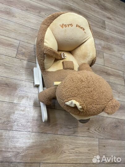 Детская качалка мишка