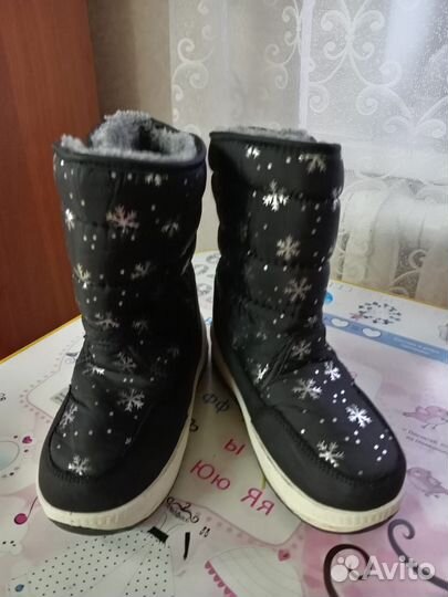 Зимние дутики детские 32