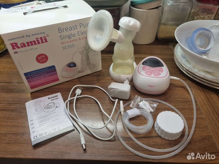 Молокоотсос электрический ramili se350