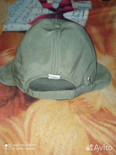 Кепка с ушками утепленная на маленького мальчика