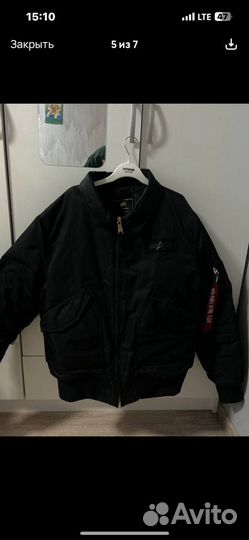 Куртка alpha industries