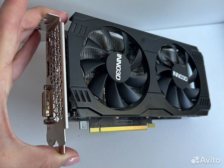 Видеокарта inno3D GeForce GTX 1660 super twin X2