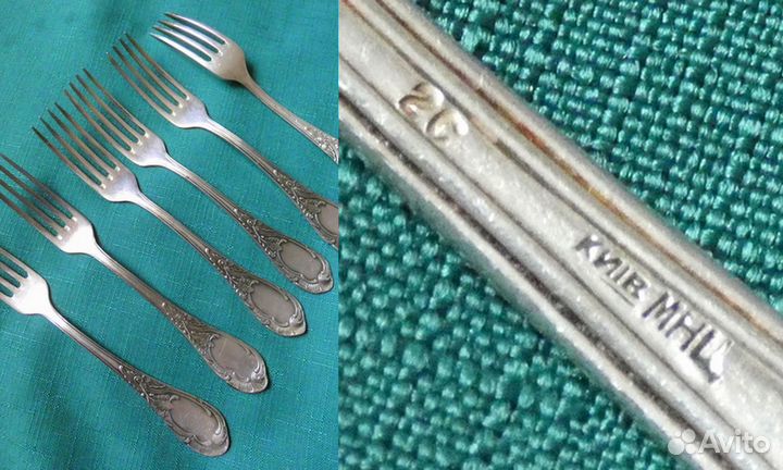 Столовые приборы времен СССР