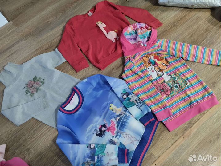 Вещи пакетом на девочку 116-122
