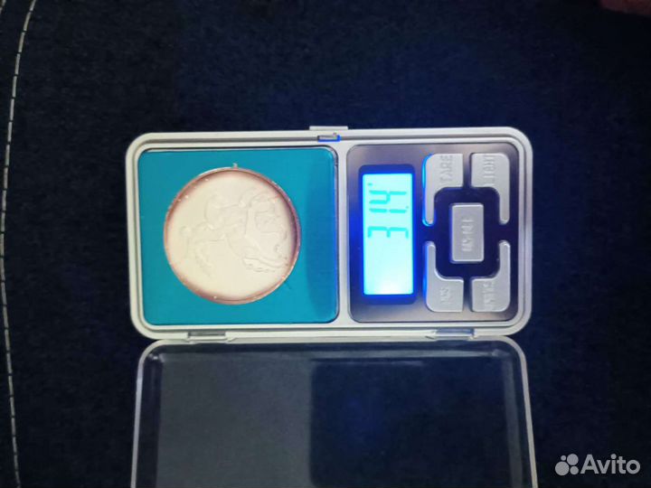 Три рубля 2009год. Серебро