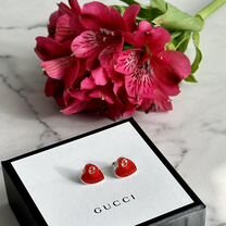 Серьги Gucci серебро Гуччи