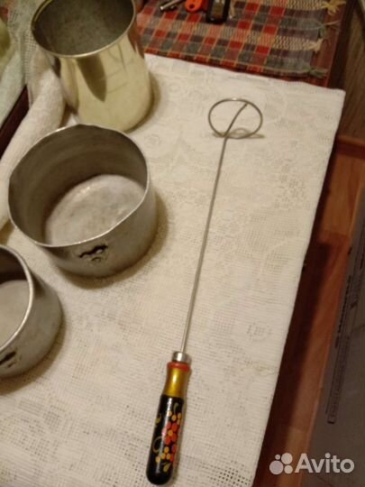 Посуда металлическая б/у