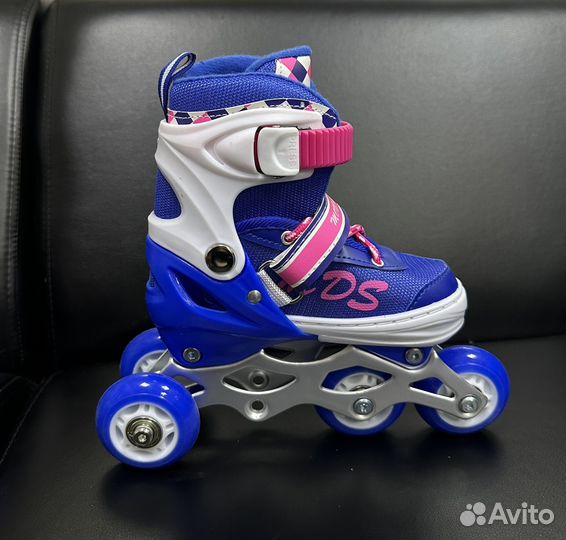 Роликовые коньки детские раздвижные новые