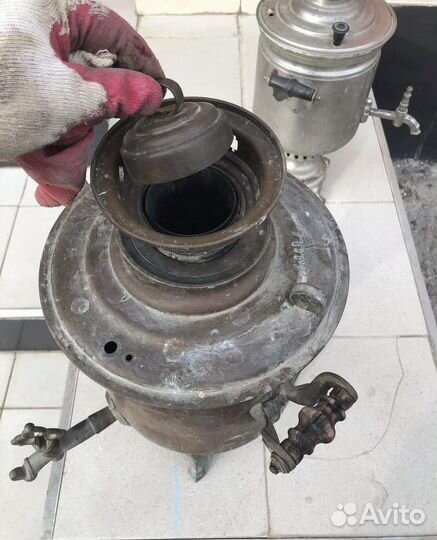 Самовар на дровах бу