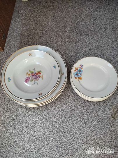 Набор столовой посуды СССР