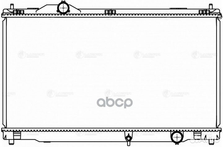 Радиатор охл. для а/м Lexus IS II (05) 2.5i/3.5i