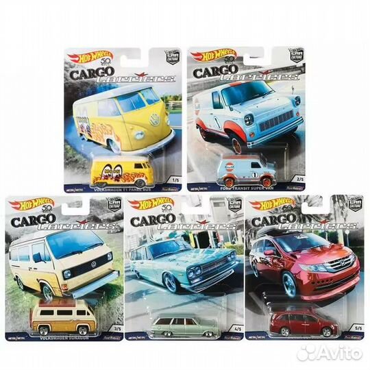Hot wheels premium cargo carriers