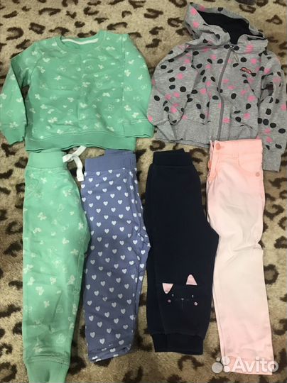 Вещи пакетом на девочку 92 98