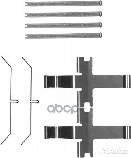 Монтажный комплект тормозных колодок 4 runner