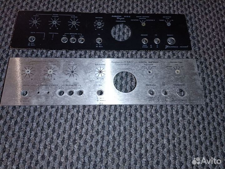 Передняя панель Амфитон У101-1