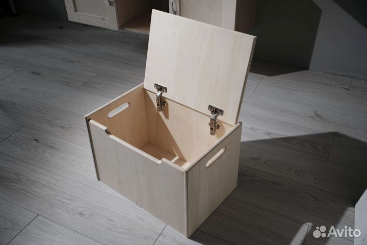 Ящик для игрушек деревянный