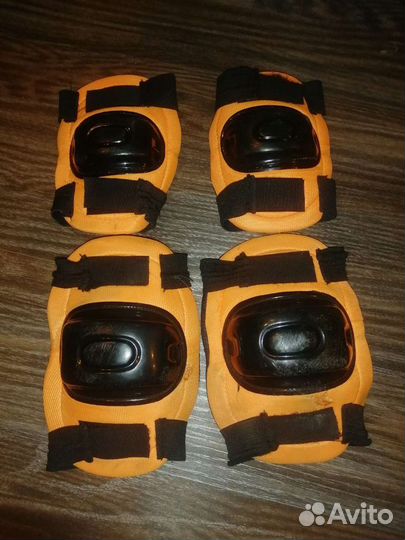 Роликовые коньки детские с защитой