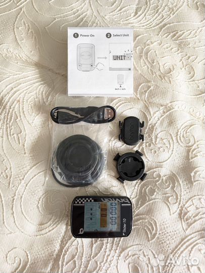 Велокомпьютер GPS Bryton Rider 10 + датчик каденса