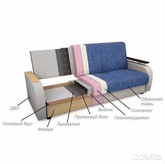 Диван раскладной новый