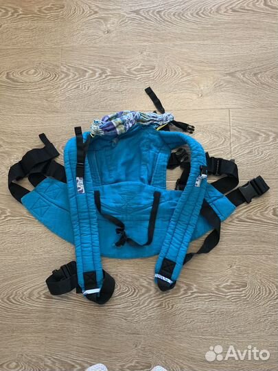 Эргорюкзак Кроха алоэ от 4мес до 1,5 лет