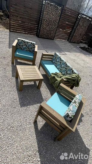 Садовая мебель из дерева