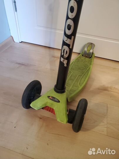 Самокат детский трехколесный бу