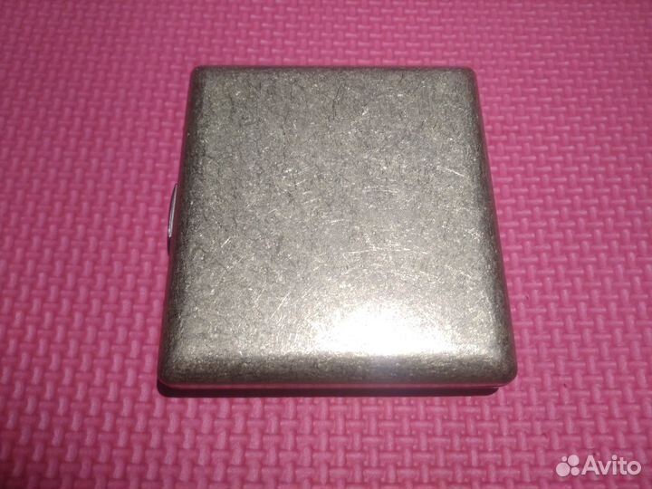 Портсигар бронза, латунь